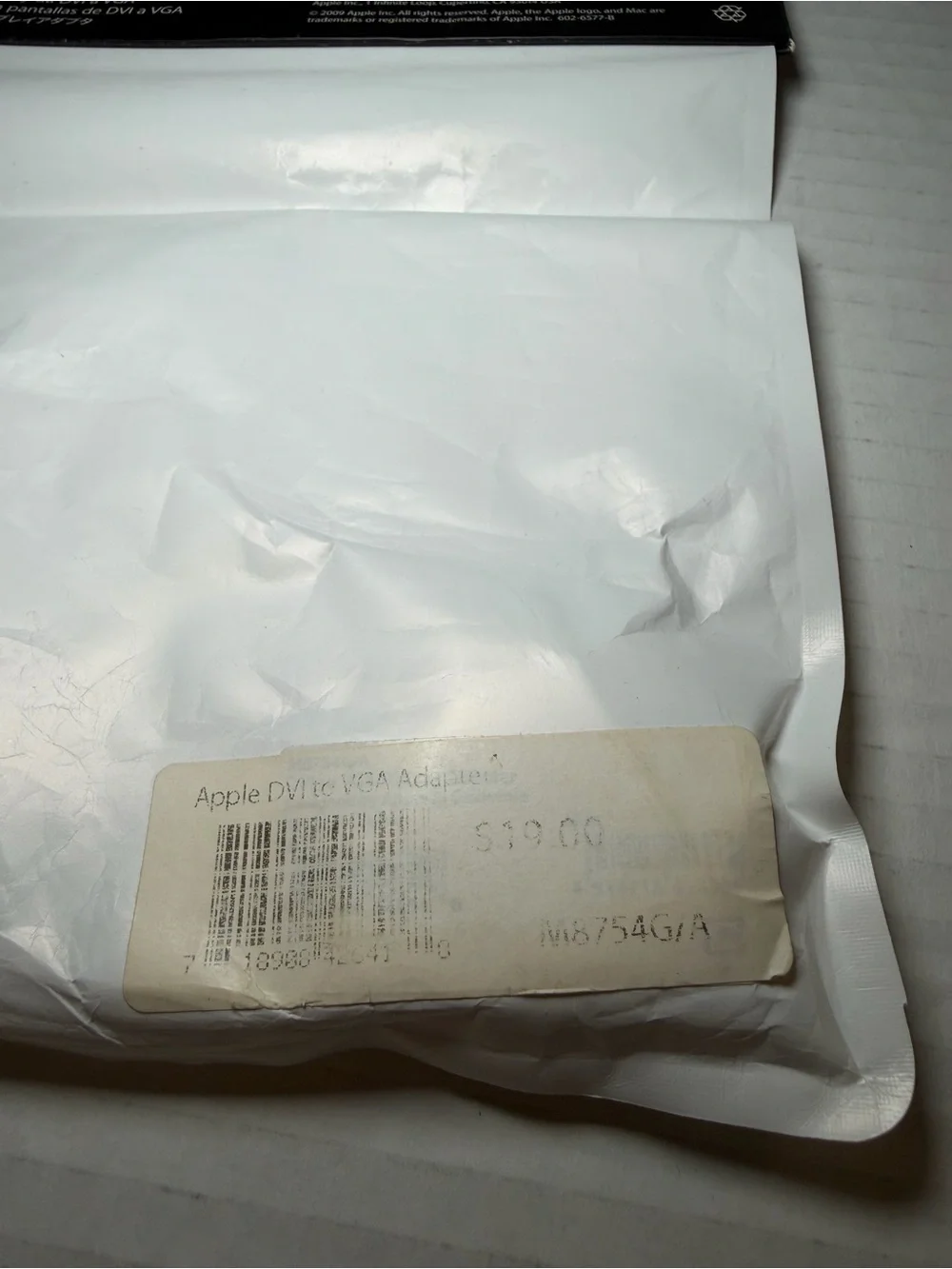 Genuine OEM Apple DVI to VGA Display Adapter